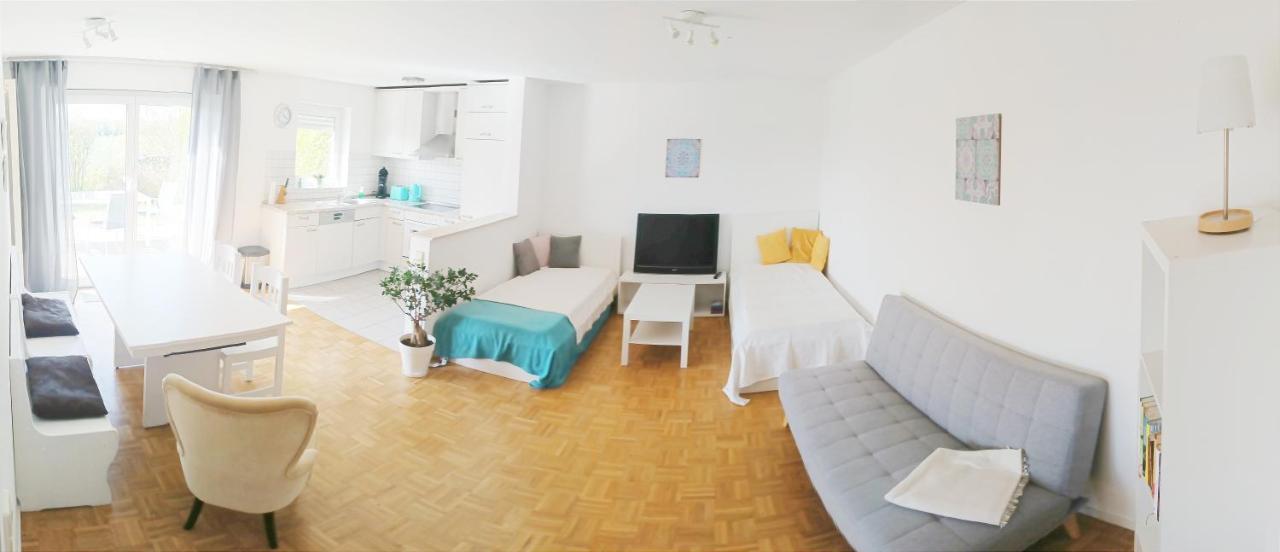 Sonniges 2-Zimmer-Gartenapartment Bietigheim-Bissingen Kültér fotó
